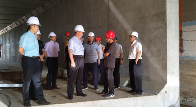 山高集團(tuán)工程部對京臺改擴(kuò)建項目進(jìn)行檢查指導(dǎo)