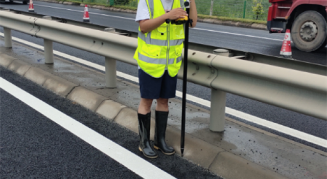 交通規(guī)劃設(shè)計(jì)一院組織開展G233克黃線高青黃河大道路口段大中修工程外業(yè)測(cè)量和調(diào)查工作