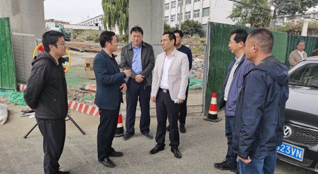 沂源縣縣長、淄博市交通運輸局、改建辦等領導蒞臨膠海線檢查安全工作