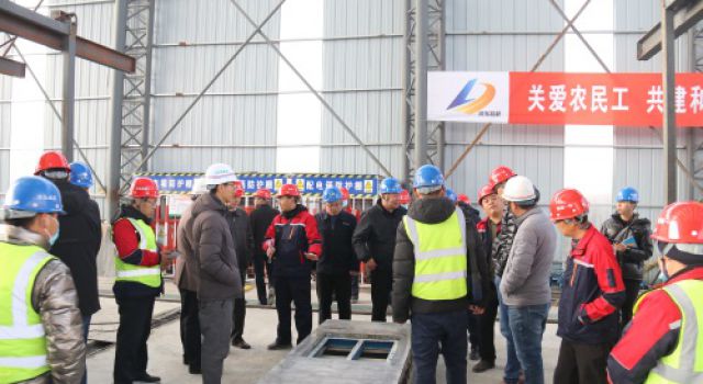 中國(guó)交通企業(yè)管理協(xié)會(huì)對(duì)山東高速集團(tuán)濟(jì)高高速項(xiàng)目現(xiàn)場(chǎng)管理提升活動(dòng)星級(jí)現(xiàn)場(chǎng)進(jìn)行現(xiàn)場(chǎng)評(píng)價(jià)