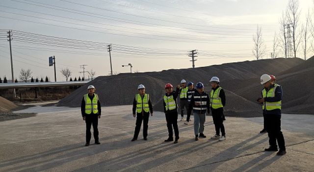 沂源縣交通運輸局、項目公司對S229沂邳線等項目進行節(jié)后復(fù)工安全檢查