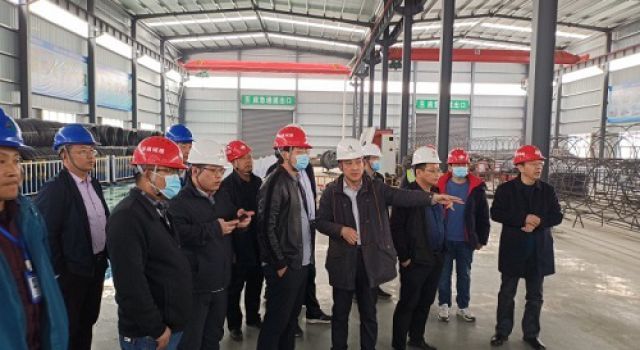 省交通廳安全生產(chǎn)專項督導組到濟南繞城高速二環(huán)線西環(huán)項目進行專項督導