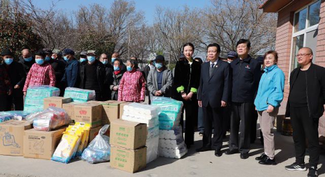 善舉凝聚美德、愛心傳遞力量----公司為淄川區(qū)社會福利中心捐贈物資