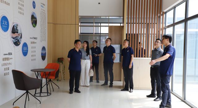 推動交流、共謀發(fā)展----國企單位來公司交流指導(dǎo)
