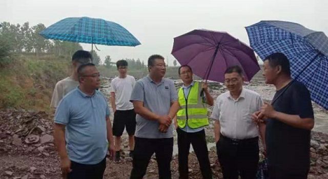 臨沂市質(zhì)監(jiān)站對蘭陵縣農(nóng)村公路進(jìn)行2021年上半年綜合檢查