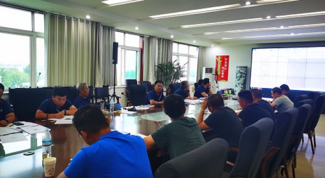 濟南至高青高速公路工程總監(jiān)辦組織召開七月份房建工程工地例會