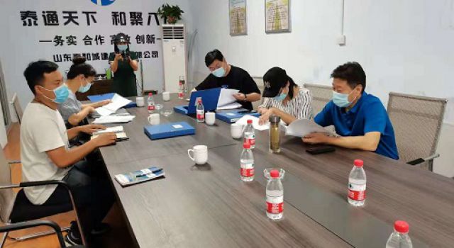 張店公路事業(yè)服務中心對張臺線進行疫情防控檢查